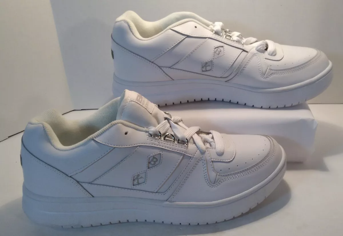 British Knights Men s White Court Leather Sneakers Shoes