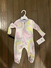 Nike Baby Girl 3 M Layered pastel one piece n...