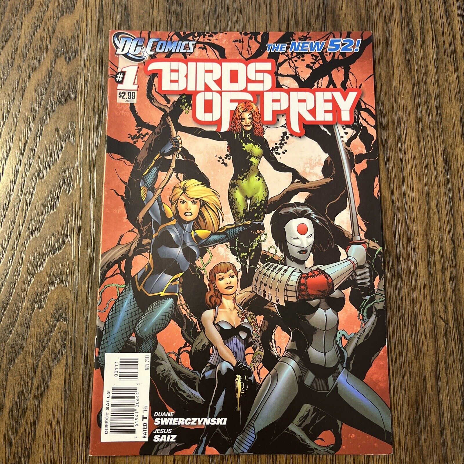 Birds of Prey #1 DC Comics 2011 New 52. 1st Appearance Of Starling