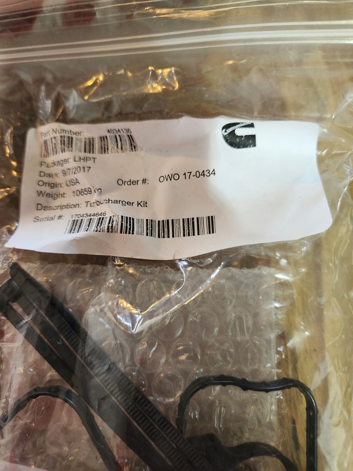 Cummins 4034136 Turbocharger Actuator Kit / 5550398 | eBay