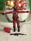 Vintage GI-JOE Cobra 100% Complete Figure 1985 CRIMSON GUARD ELITE TROOPER