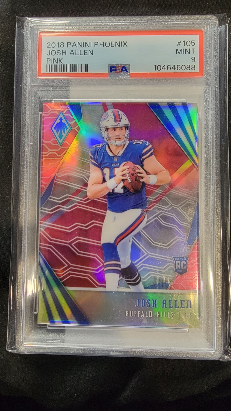 2018 Panini Phoenix - Rookies Josh Allen #105 Pink /199 (RC)