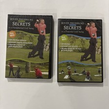 Roger Fredericks NEW/SEALED DVD LOT: SECRETS Fundamental Powerful Golf Swing