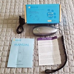 MODUS M-231 Ultrasonic Bark Control Device and Training Aid for Dogs - Silver