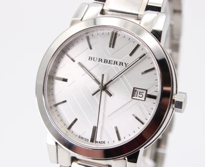 BURBERRY THE CITY Stainless Steel Silver Unisex Watch BU9000 - Image 1 of 4