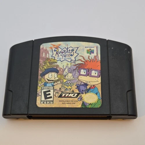 THQ Rugrats in Paris: The Movie Nintendo 64 NTSC-U/C E-Everyone