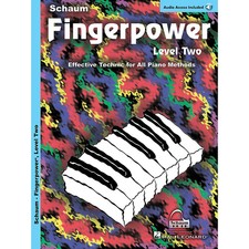SCHAUM Fingerpower Educational Piano Series, by John W. Schaum Book/CD 