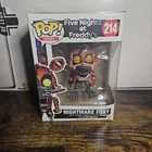 Funko Pop! Games Five Nights at Freddy's Nightmare Foxy Vaulted #214 DAMAGED