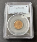 1923 WHEAT CENT PCGS MS-64 RB - UNCIRCULATED - WHEAT PENNY - 1C