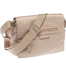 Longchamp Le Pliage Neo Messenger Bag Nylon Crossbody Beige Authentic