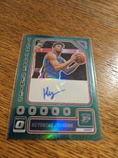 2023-24 OPTIC SIGNATURE SERIES GREEN PRIZM AUTO OF KEYONTAE JOHNSON - THUNDER
