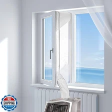 HOOMEE 500CM(197") Universal Window Seal for Portable Air Conditioner and Tum