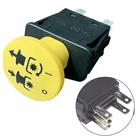 New Yellow PTO Switch For John Deere 415 425 445 455 (Serial # 070001 & up)