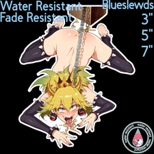 Super Mario Chain Chompette 3" / 5" / 7" Lewd Anime Laptop Bottle Sticker