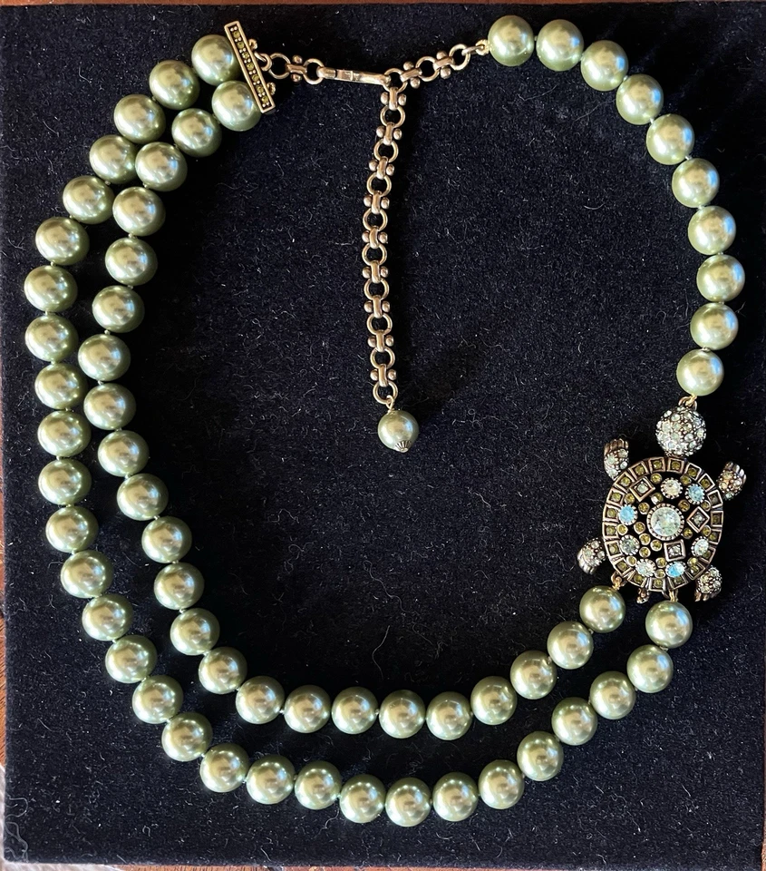 Collar Tortuga Cristal HEIDI DAUS "Simplemente Irresistible" Foto 2 de 4