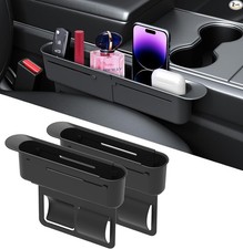 2-Pack Adjustable Car Seat Gap Filler 8.46"  12.99" , Multifunctional Seat Side