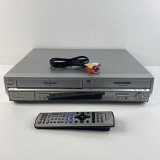 Panasonic DMR-E75VP VCR  DVD Video Recorder/Player Silver w/Remote Tested