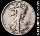 1918-D Silver Walking Liberty Half Dollar - Scarce  Better Date  #K3261