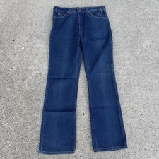 Vintage 90s Levi s 517 Blue Bootcut Orange Tab Denim Jeans 34x32 USA Made Flare