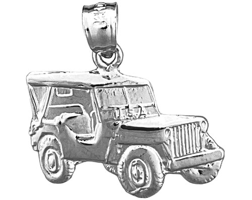Dije Jeep 4x4 oro 14K - Imagen 5 de 6
