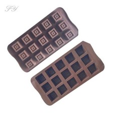 Onlineforu Square Silicone Mould – Chocolate, Candy & Wax Making Mold
