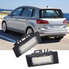 Passt für VW Golf Sportsvan Bj. 2014-2019 LED Kennzeichenbeleuchtung