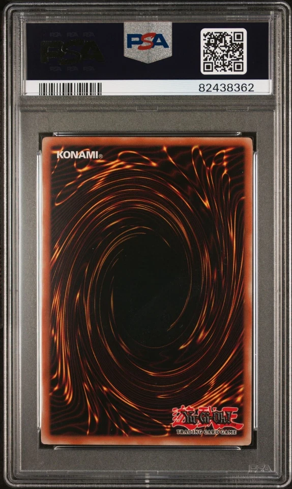 YUGIOH 1ST FOTB-EN007 CRYSTAL BEAST SAPPHIRE PEGASUS ULTIMATE RARE PSA 8 NM - Image 2 of 2