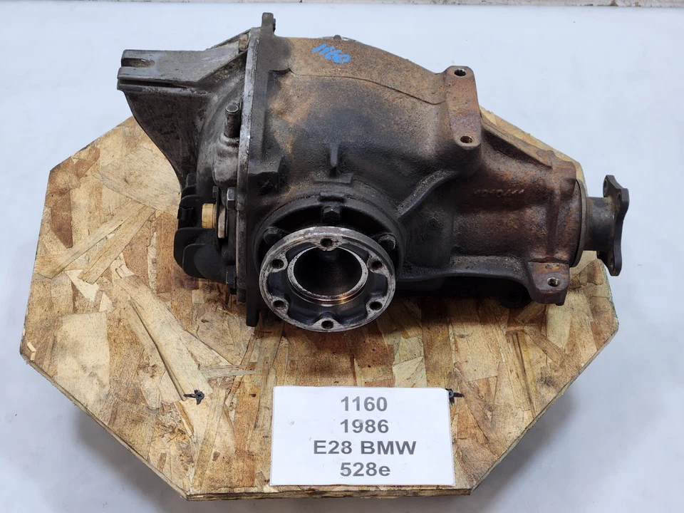 ✅ 1985-1988 OEM BMW E28 528e eje diferencial trasero relación portadora 2,93 135 k Foto 2 de 4