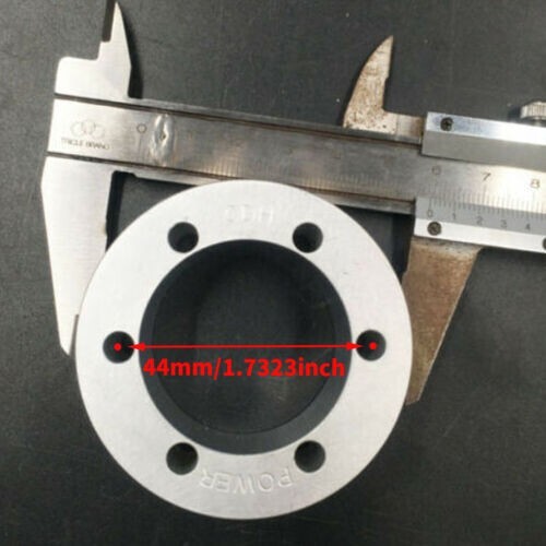 Adaptateur De Disque De Frein CDHPOWER Pour Vélo Motorisé 44mm-48cc/80cc - Aluminium, 6 Trous, Argent