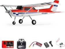 FMS Rc Plane for Beginner 1220mm Ranger EP V2 With Reflex V3 RTF For Adults-Red