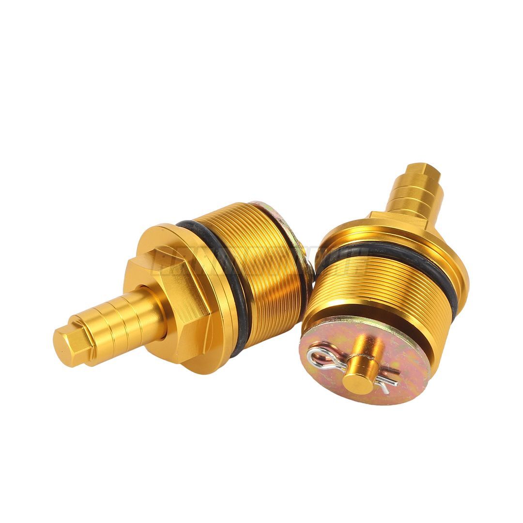 Front Fork Caps Bolts Plugs For Yamaha XT250 SEROW XG250 TRICK M31 35mm Fork