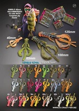 Nimble 1,2 " CRAZY FISH 30mm 16pcs Soft Lure Bait Crayfish Perch,Trout