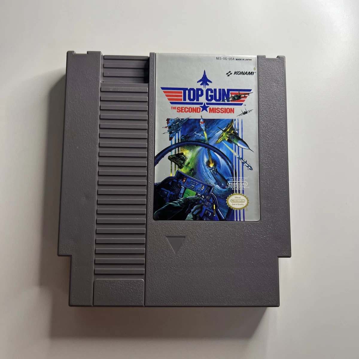 NES Top gun second mission Nintendo Entertainment System Tested