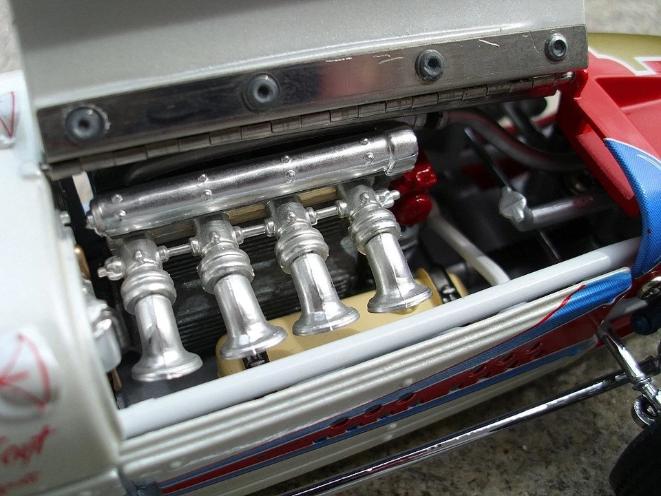 Racing Race Car Formula 1 18Grand Prix24Vintage Indy 12Custom Built Metal Model  - Image 4 of 4