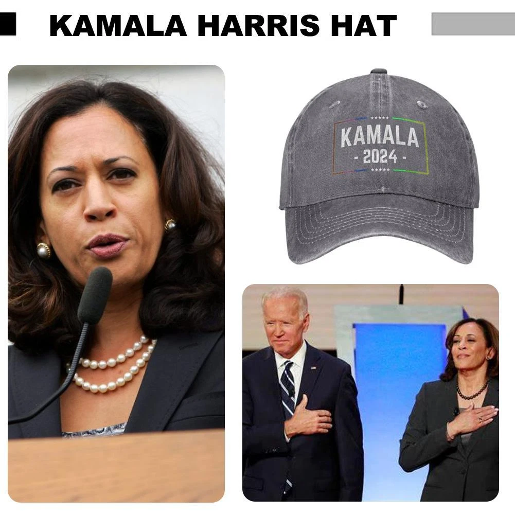 Kamala Harris 2024 Hat (Embroidered Dad Cap)
