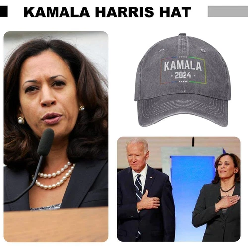 Kamala Harris 2024 Hat (Embroidered Dad Cap)
