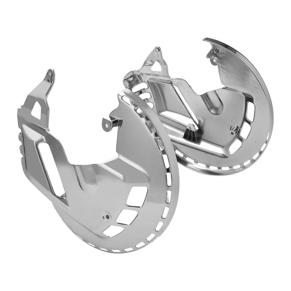 Brake Rotor Covers Fit For Honda Goldwing GL1800 GL 1800 2001-2017 16 15 Chrome - Image 4 of 4