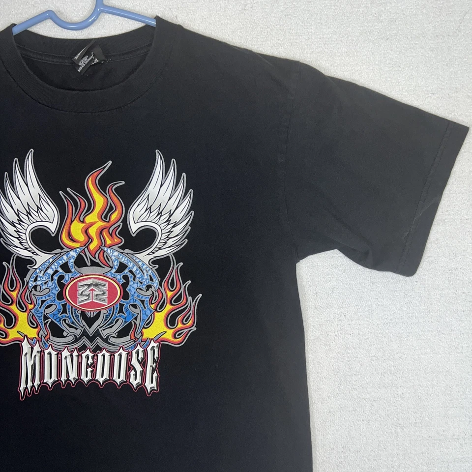 Camiseta Mongoose Bicycles Estampado Gráfico Juvenil Grande Foto 3 de 4