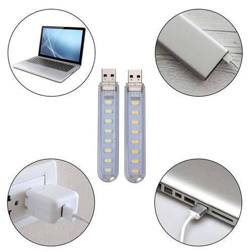 Mini Portable DC5V Ultra Bright USB LED Light For Bank PC 3leds Lights - Picture 11 of 16