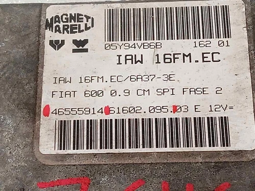 46555914 Centralita Motor Uce para FIAT SEICENTO (187) S 1998 517897 - Imagen 2 de 9