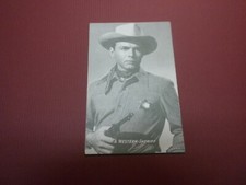 ? A WESTERN SHERIFF ? -TV/MOVIE WESTERN penny arcade vending machine card 1940's