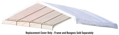 SHELTERLOGIC Canopy Replacement Cover 12 x 26 White. Frame Sold Separately.