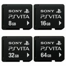 PS Vita Memory Card Sony Official Playstation 64GB,32GB,16GB,8GB USED