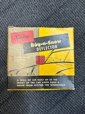 NOS MIB vtg 50s blue Santay 'bug' bug deflector. Rare, and cheaper than a queen!