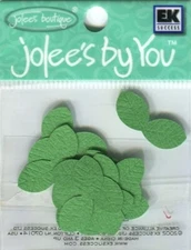 Leaf Duo, bright, scrapbook 3D embellishment Jolee's by You JJAB015