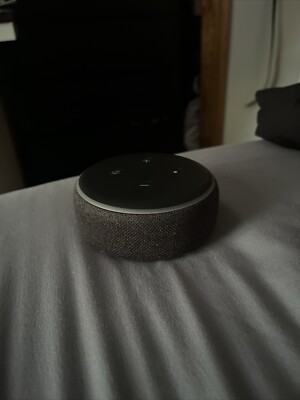 Amazon Echo Dot (3rd Generation) Smart Speaker with Alexa - Charcoal