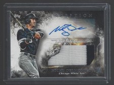 2018 Topps Inception Nicky Delmonico Rookie RC Patch Autograph Card #175/299