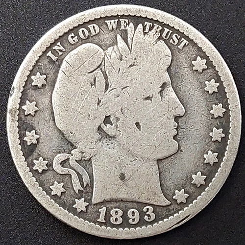 1893 Barber Quarter!