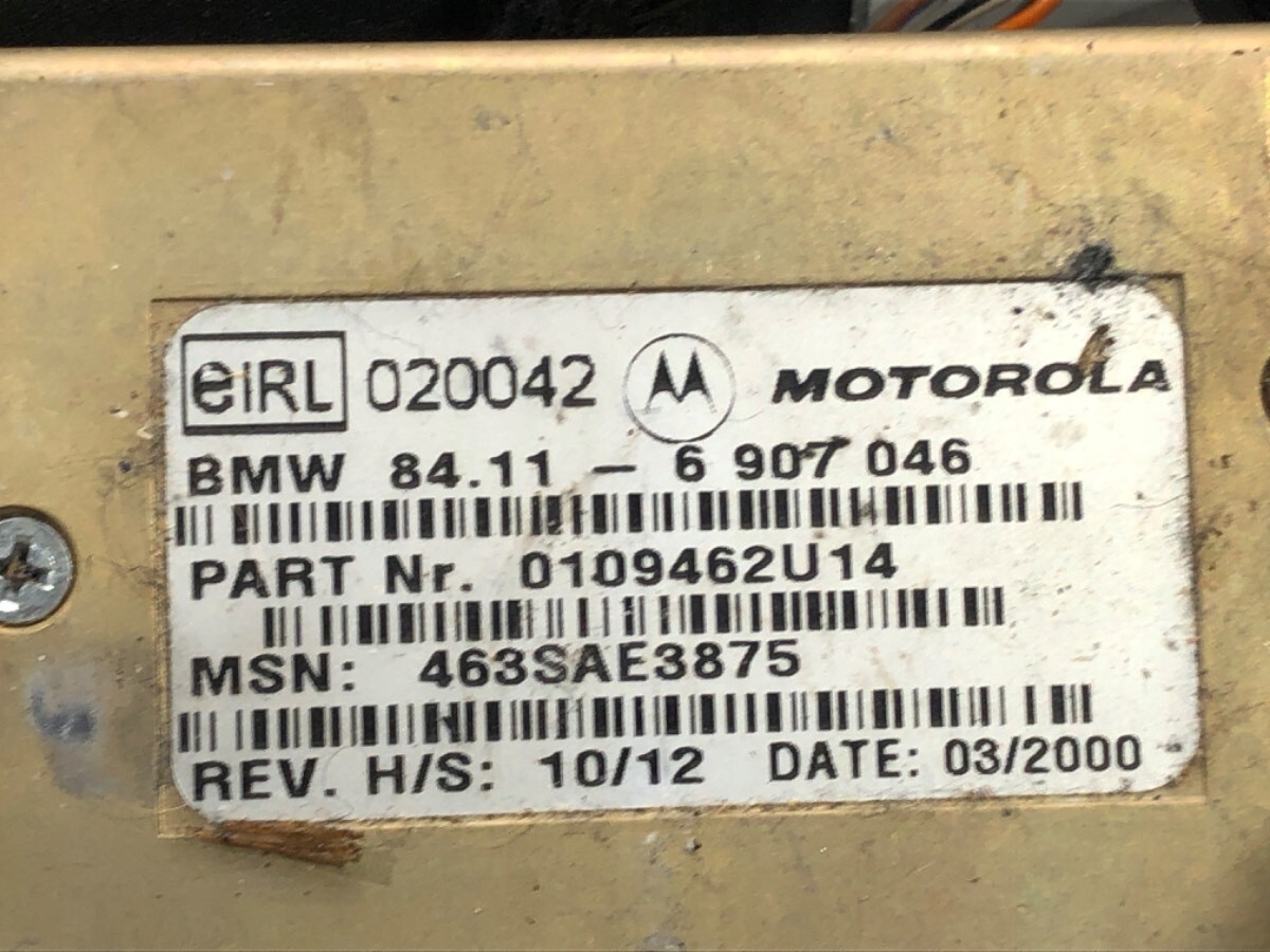 イヤホン E39 Bmw ⭐ 96-03 Bmw E39 5 Series Top Hifi System Radio Amplifier