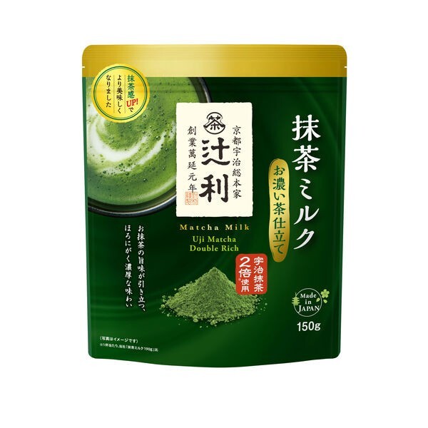 Tsujiri Matcha Milk Uji Matcha Powder Double Rich Taste 1 Pack